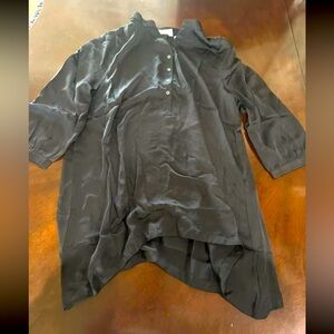 Women’s Long Silky Blouse